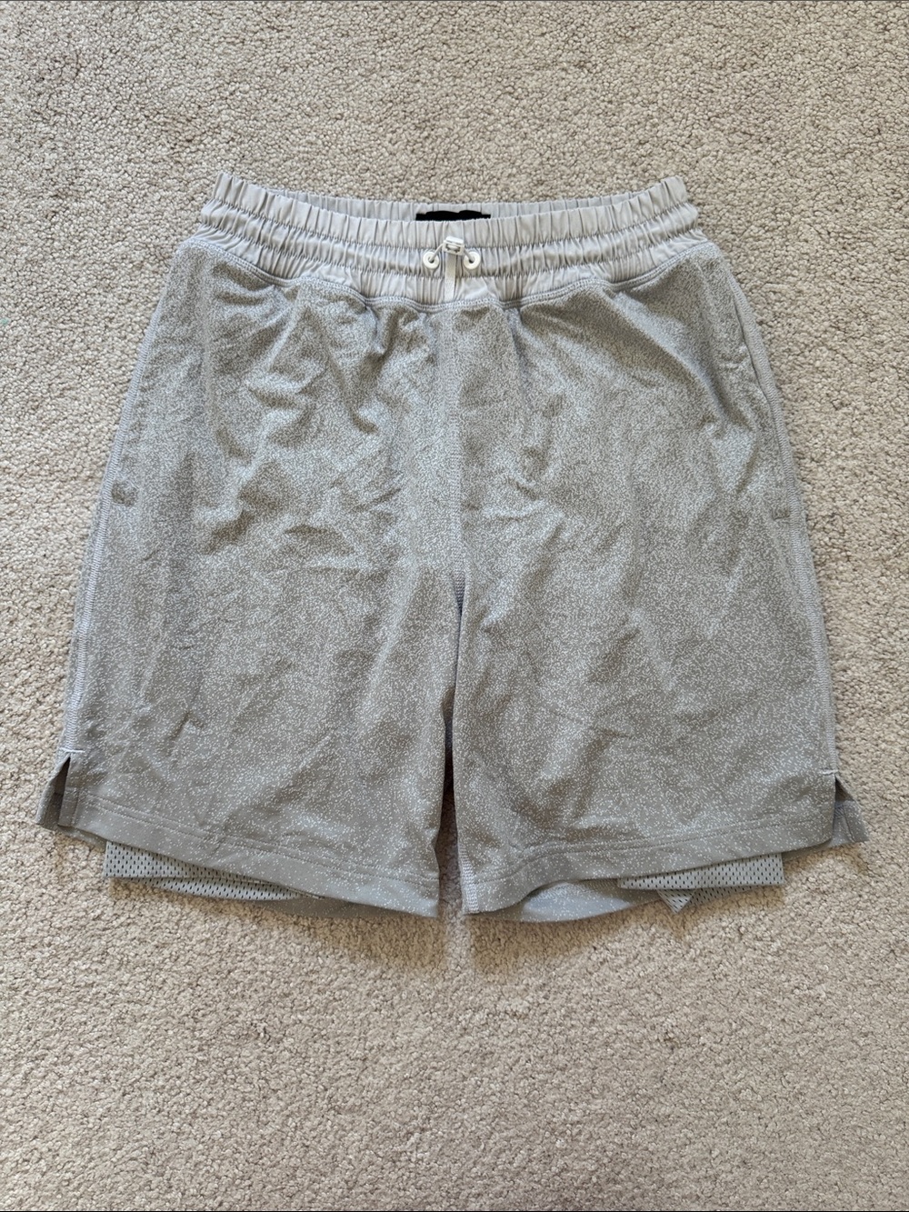adidas x Reigning Champ Mesh Lined Shorts Men's Small Grey